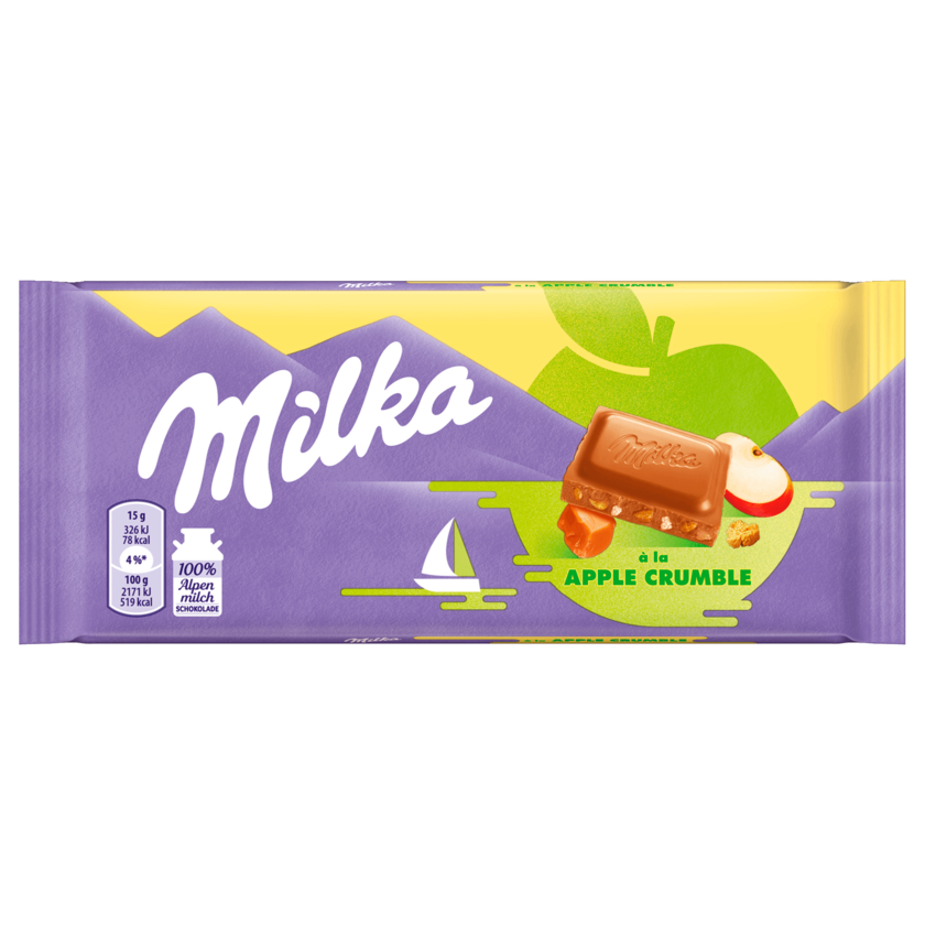 Milka à la Apple Crumble 90g